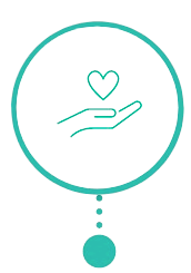 غرس القيم الإسلامية في نفوس الأطفال المحتضنين.